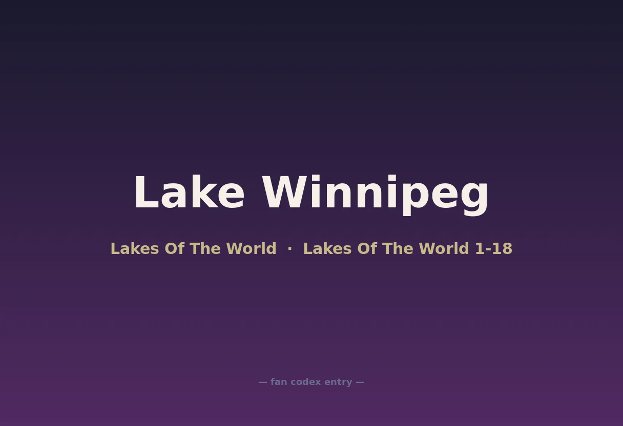 Lake Winnipeg