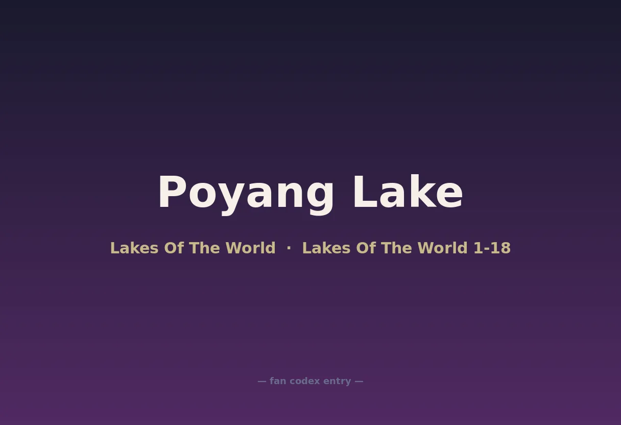 Poyang Lake